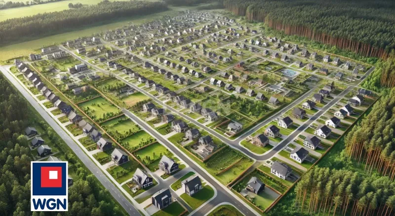 Grunt budowlany pod bliźniak na  sprzedaż Jabłonna - 24ha/zabudowa jednorodzinna